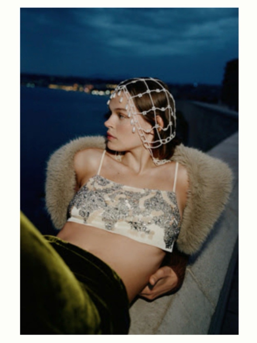 Brand New LYREBIRD SEQUIN BRA TOP